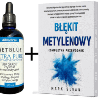 METBLUE Błękit Metylenowy roztwór 1% USP grade + Książka Marka Sloana